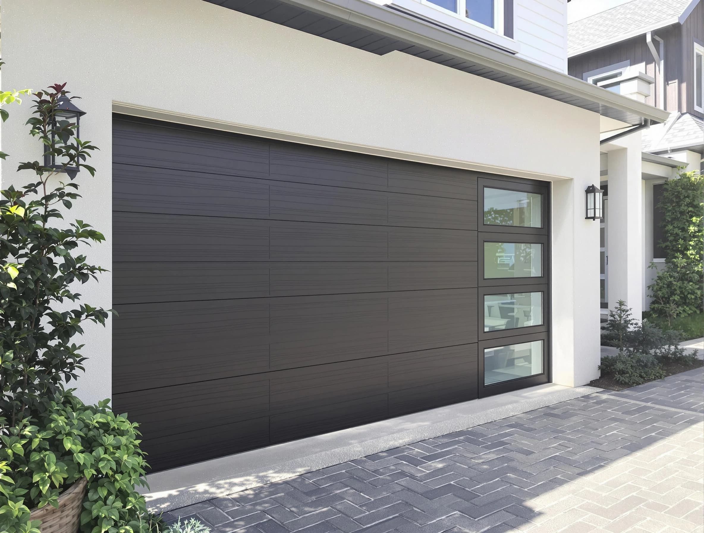 Custom garage door installation by Metuchen Garage Door Repair in Metuchen