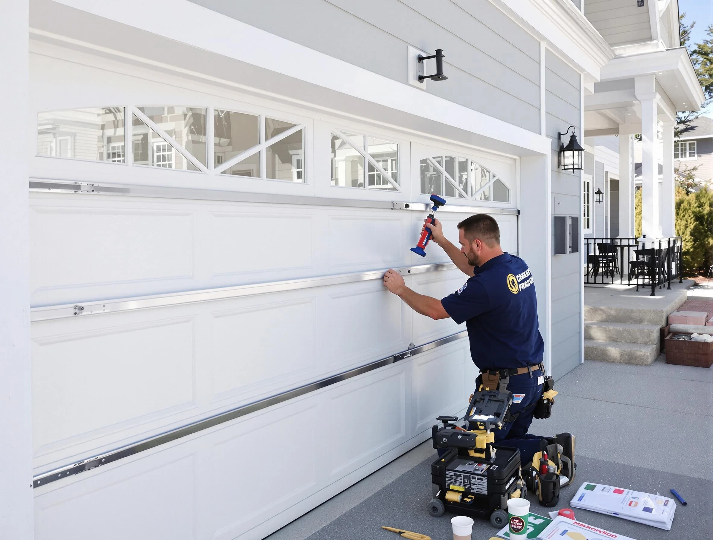 Professional garage door installation by Metuchen Garage Door Repair in Metuchen