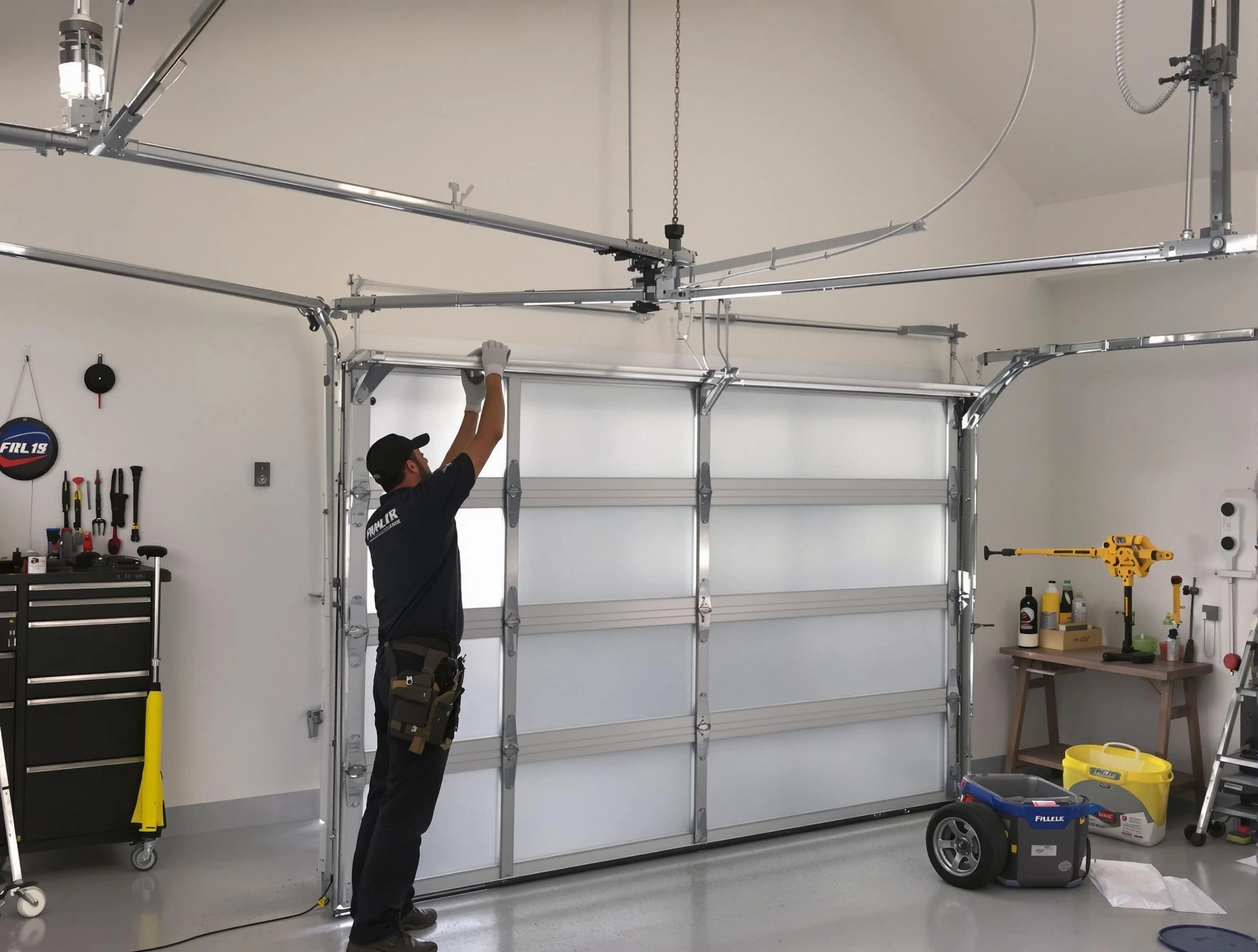 Metuchen Garage Door Repair certified team performing precision garage door installation in Metuchen