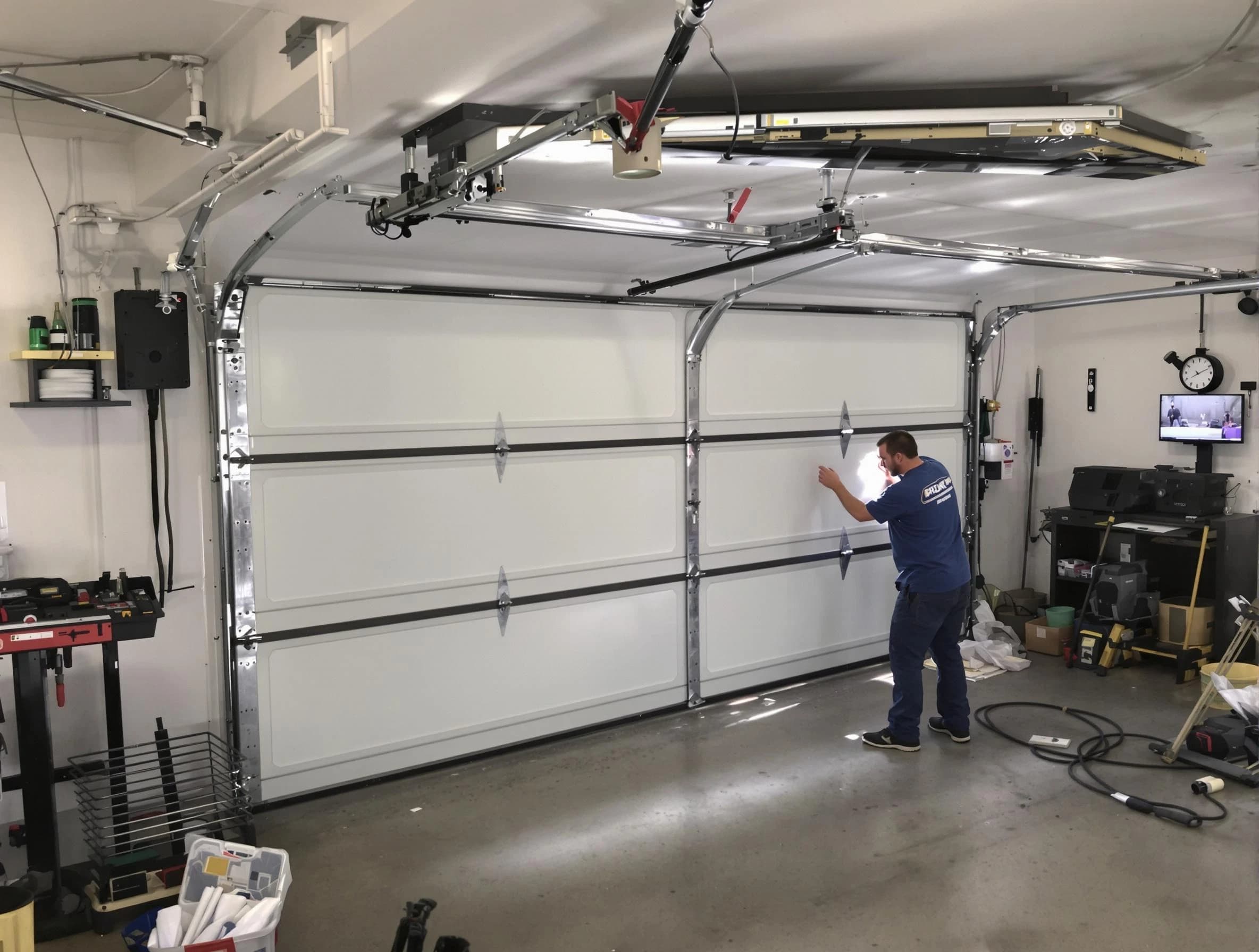 Professional garage door repair service by Metuchen Garage Door Repair in Metuchen