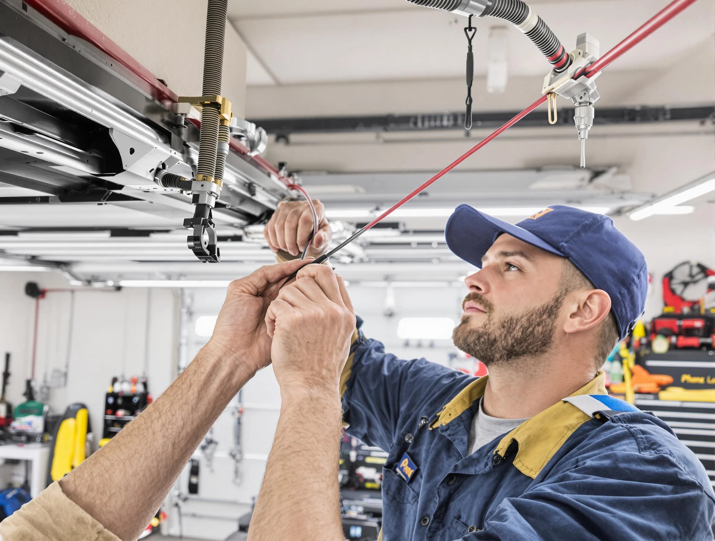 Garage Door Cable Repair in Metuchen